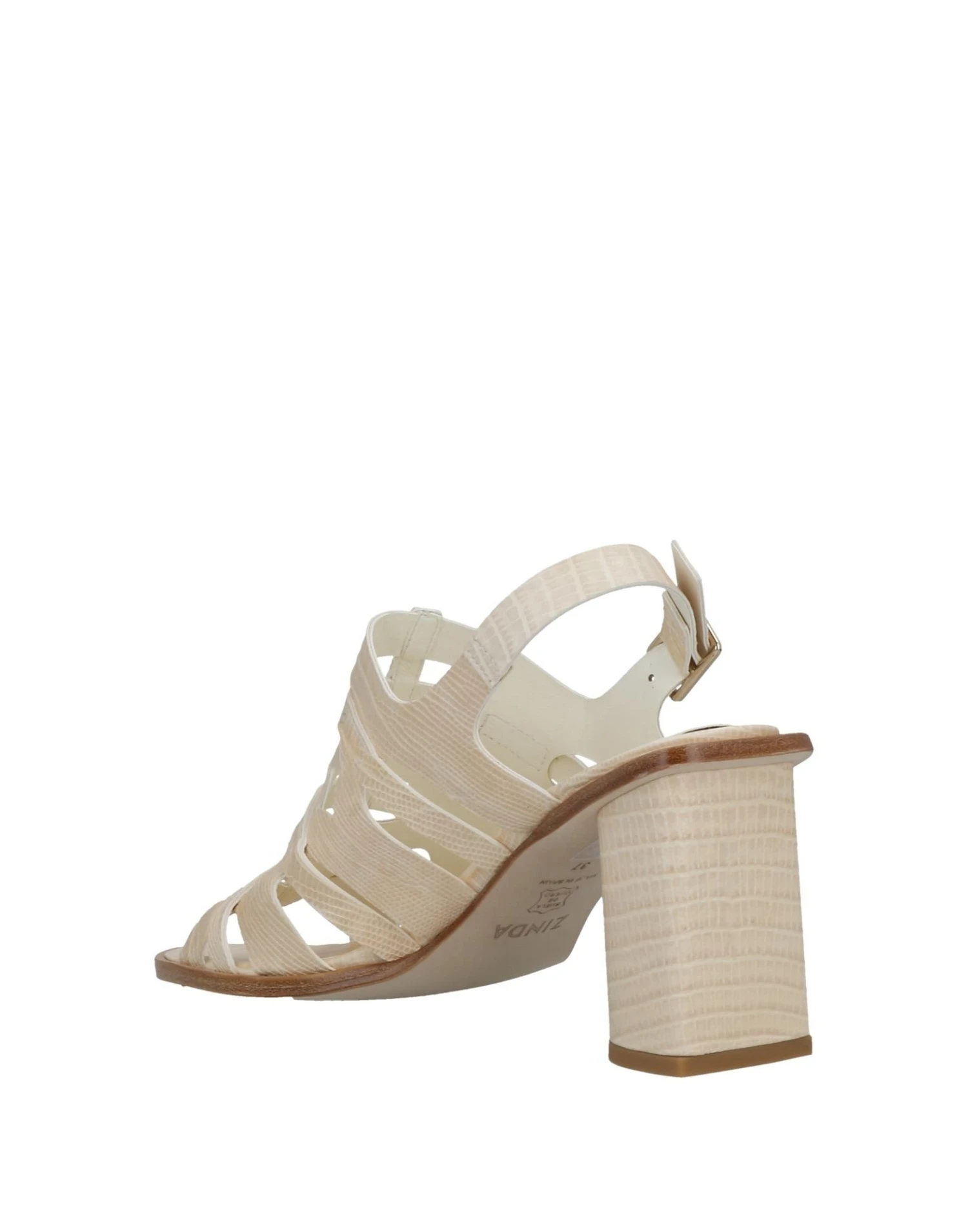 ZINDA Sandals For Women Beige - Image 3