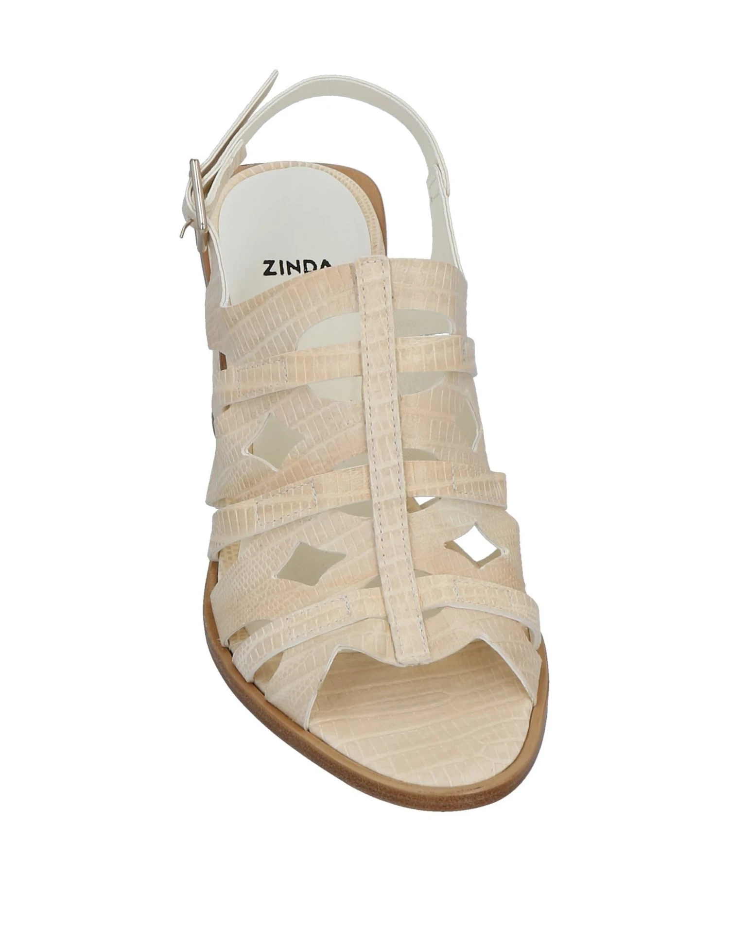 ZINDA Sandals For Women Beige - Image 4