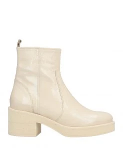 ZINDA Ankle Boot For Women Ivory