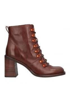 ZINDA Ankle Boot For Women Brown