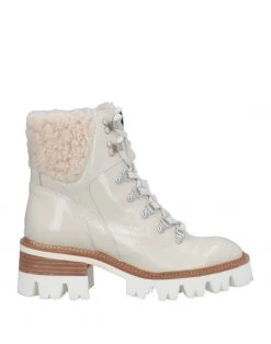 ZINDA Ankle Boot For Women Ivory