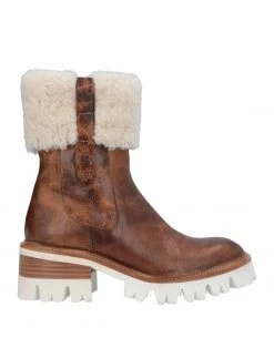 ZINDA Ankle Boot For Women Brown