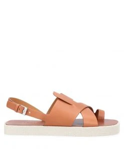 CLERGERIE Flip Flops For Women Tan