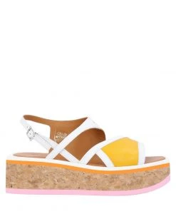 CLERGERIE Sandals For Women Ocher